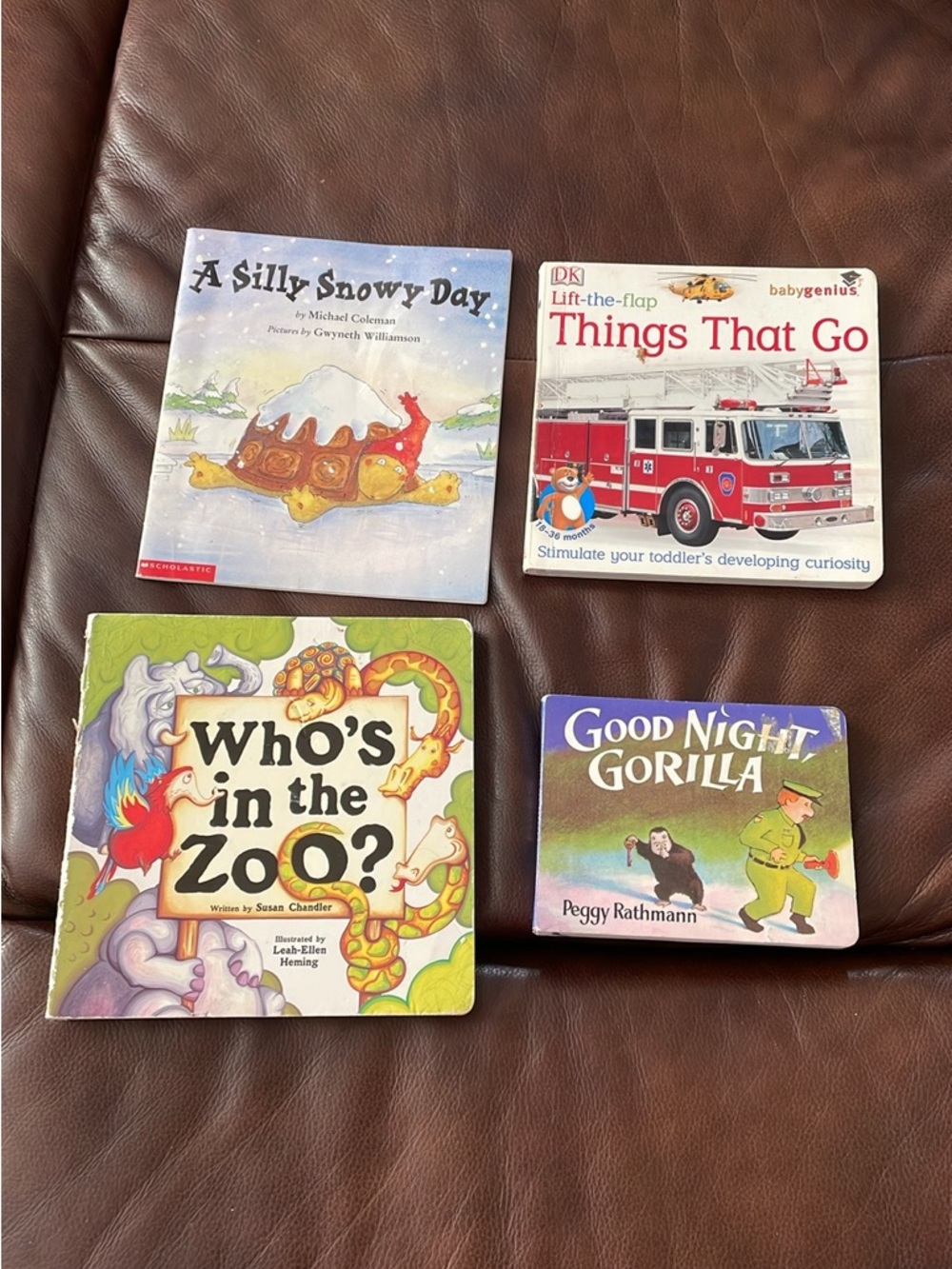Assorted Kids Board Books Bundle - Colorful Animal and Vehicle Stories